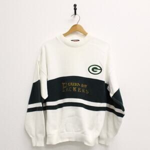 Vintage Green Bay Packers Football Sweater XL